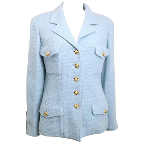 chanel blue coat|chanel coat price.